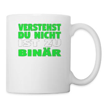 Informatik Computer Programmierer Entwickler Coder - Tasse - Weiß - Rechts