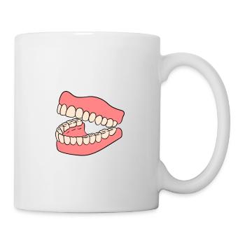 Je suis dentiste Seuls quelques-uns peuvent faire ce que je peux - Mug blanc - blanc - Droite