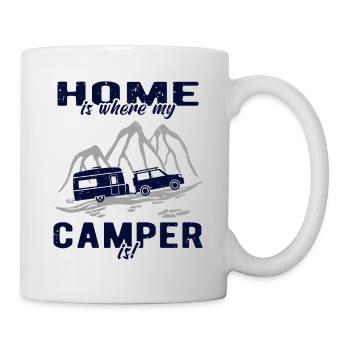 Caravan Home Camper - Mug - white - Right