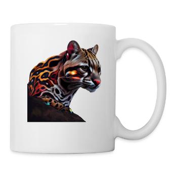 just a boy girl who loves Ocelots Ocelot ocelot ocelot - Mug - white - Right