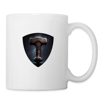 Papa Vathor Va Thor Vatertag Vatertagsgeschenk - Tasse - Weiß - Rechts
