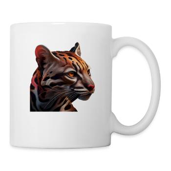 just a boy girl who loves Ocelots Ocelot ocelot ocelot - Mug - white - Right
