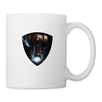 Papa Vathor Va Thor Vatertag Vatertagsgeschenk - Tasse - Weiß - Rechts