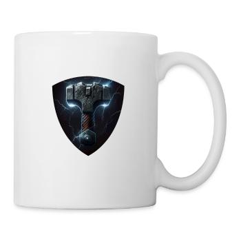 Papa Vathor Va Thor Vatertag Vatertagsgeschenk - Tasse - Weiß - Rechts