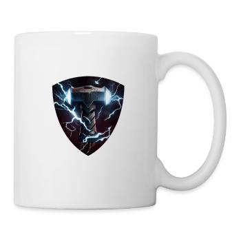 Papa Vathor Va Thor Vatertag Vatertagsgeschenk - Tasse - Weiß - Rechts