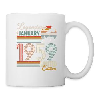 31.1.1959 Die Geburt einer Ikone - Tasse - Weiß - Rechts