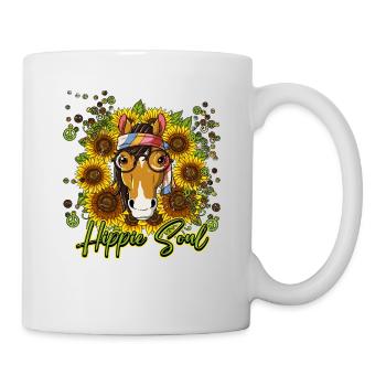 60s 70s Costume Hippie Soul - Mug blanc - blanc - Droite
