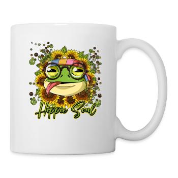 60s 70s Costume Hippie Soul - Mug blanc - blanc - Droite