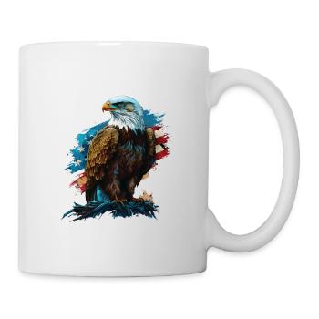Honor Thy Country Heritage American Bald Eagle - Mug - white - Right