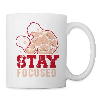 Stay Focused - Mug - white - Right