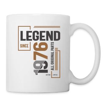 Legend Since 1976 47 birthday - Mug - white - Right