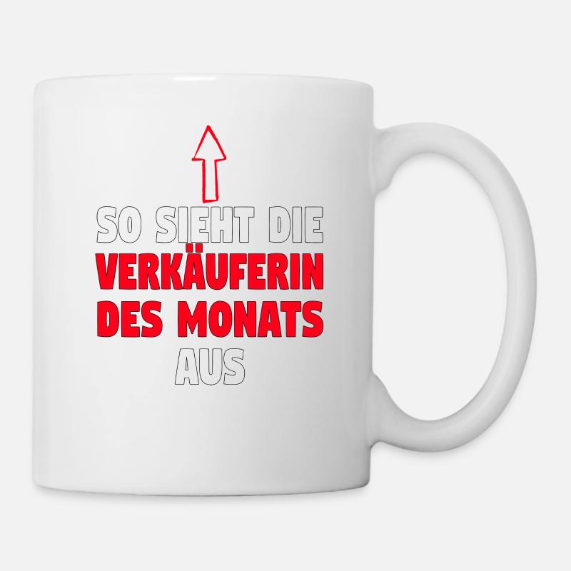 Verkäuferin Muttertag Einzelhandel Verkäufer - Tasse - Weiß