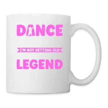 Dance Teacher I'm Becoming A Legend - Mug - white - Right