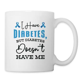 Diabetic Pancreas Diabetes Awareness - Mug - white - Right