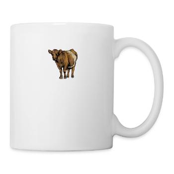 Galloway Rind I Schottland Rinderzucht Geschenk - Tasse - Weiß - Rechts