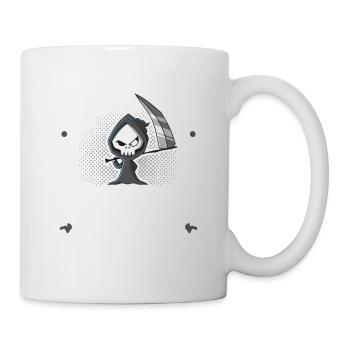 Funny Grim Reaper, Inspire My Inner Reaper, Goth - Tasse - Weiß - Rechts