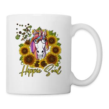 60s 70s Costume Hippie Soul - Mug blanc - blanc - Droite