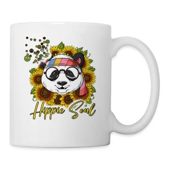 60s 70s Costume Hippie Soul - Mug blanc - blanc - Droite