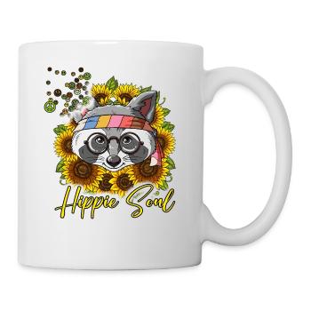 60s 70s Costume Hippie Soul - Mug blanc - blanc - Droite