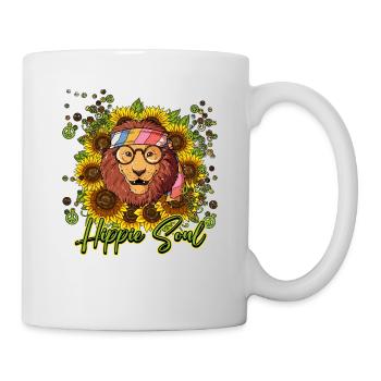 60s 70s Costume Hippie Soul - Mug blanc - blanc - Droite