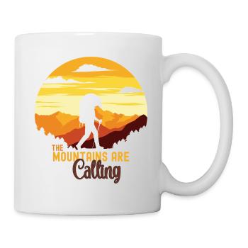 The Mountains Are Calling - Mug - white - Right