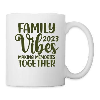 Family Vibes 2023 Making Memories Together - Mug - white - Right