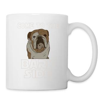 Bulldog - Tasse - Weiß - Rechts