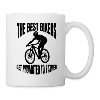 Bicycle Cyclists Cyclists Cyclists Cycling - Mug - white - Right