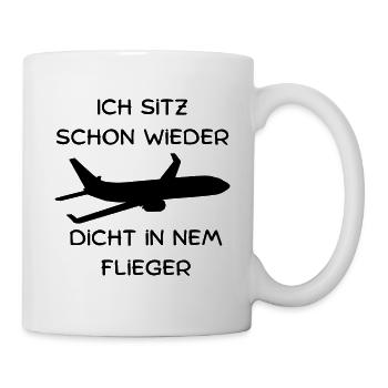 Auf nach Mallorca! Für Malle Fans - Partydesign! - Tasse - Weiß - Rechts