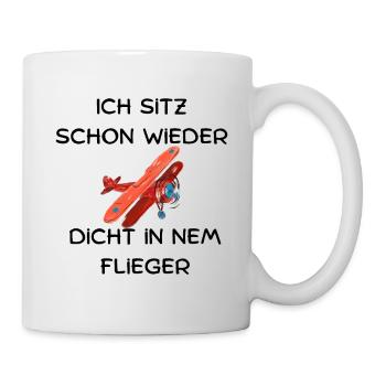 Auf nach Mallorca! Für Malle Fans - Partydesign! - Tasse - Weiß - Rechts