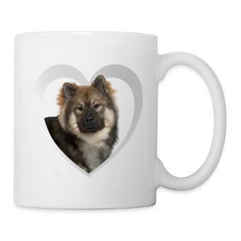 Eurasier Herz - I Love Eurasier - Mug - white - Right
