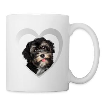 Havaneser Herz - I Love Havaneser - Tasse - Weiß - Rechts