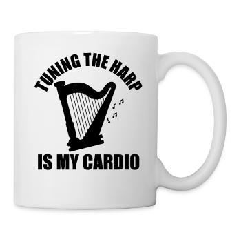 Harpiste Harpiste - Mug blanc - blanc - Droite