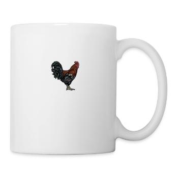 Maran Huhn I Henne Ei Hahn Motiv für Hühnerhalter - Tasse - Weiß - Rechts