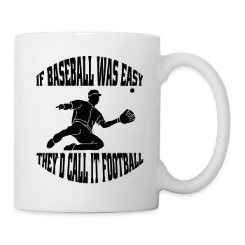 Baseball Baseball players Baseball team Baseball players - Mug - white - Right