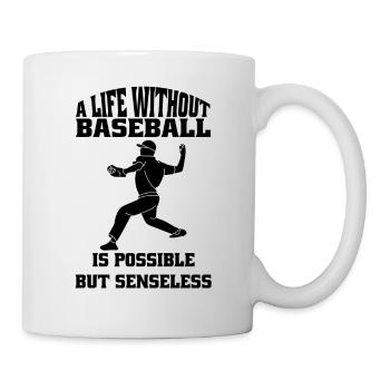 Baseball Baseball players Baseball team Baseball players - Mug - white - Right