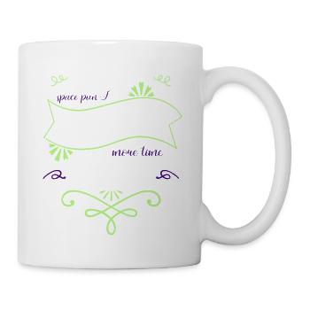 Space Ship Physics Birthday Present Astrology - Mug - white - Right