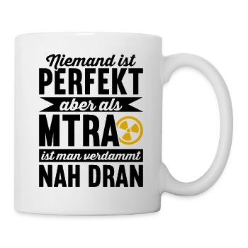 MTRA Radiologie Röntgen MTA Radiologe - Tasse - Weiß - Rechts