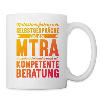 MTRA Radiologie Röntgen Radiologe MTA - Tasse - Weiß - Rechts
