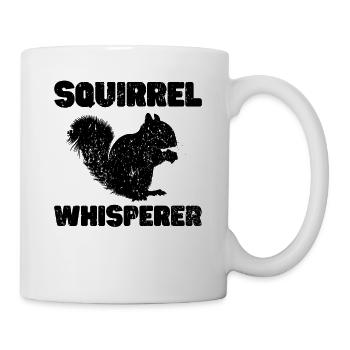 Squirrel Whisperer Squirrel Lover Funny Squirrel - Mug - white - Right
