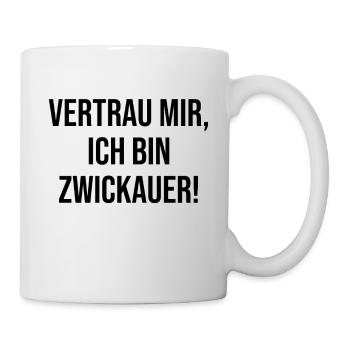 Zwickau Vertrauen - Tasse - Weiß - Rechts