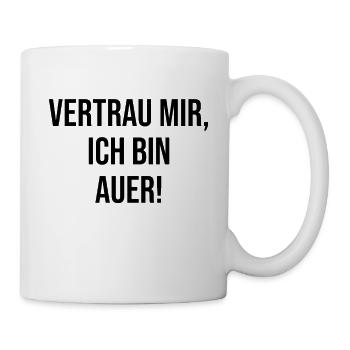 Aue Vertrauen - Tasse - Weiß - Rechts