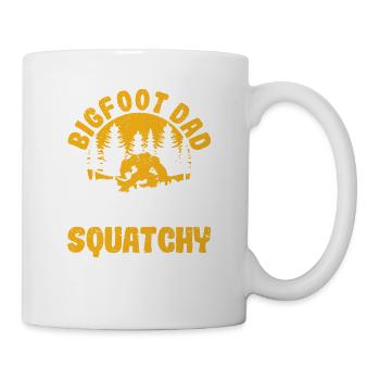 Bigfoot Dad Like A Regular Daddy But Way More - Mug - white - Right
