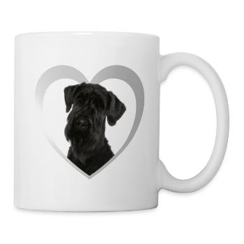 Giant Schnauzer Heart - I Love Giant Schnauzer - Mug - white - Right