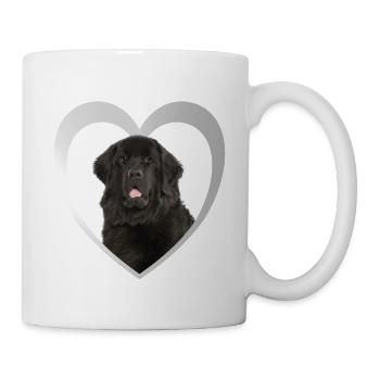 Newfoundland Heart - J’aime Terre-Neuve - Mug blanc - blanc - Droite