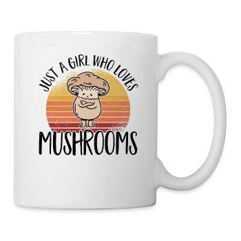 Cueilleur de champignons Chasseurs de champignons Amateurs de champignons Champignons Ferme de champignons - Mug blanc - blanc - Droite