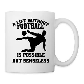 Football Design Football Player Football Équipe de football - Mug blanc - blanc - Droite