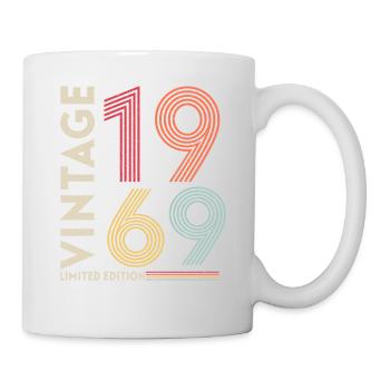 Vintage 1969 - Tasse - Weiß - Rechts