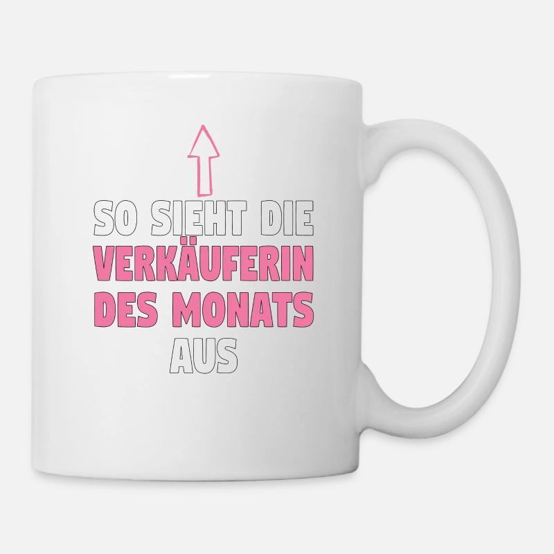 Verkäuferin Muttertag Einzelhandel Verkäufer - Tasse - Weiß