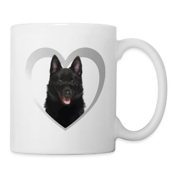 Schipperke Herz - I Love Schipperke - Mug - white - Right